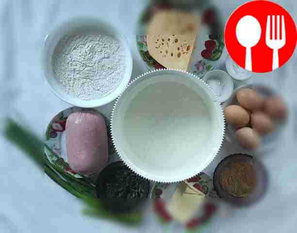 Сначала разогрейте духовку до 180 °C. Натрите...