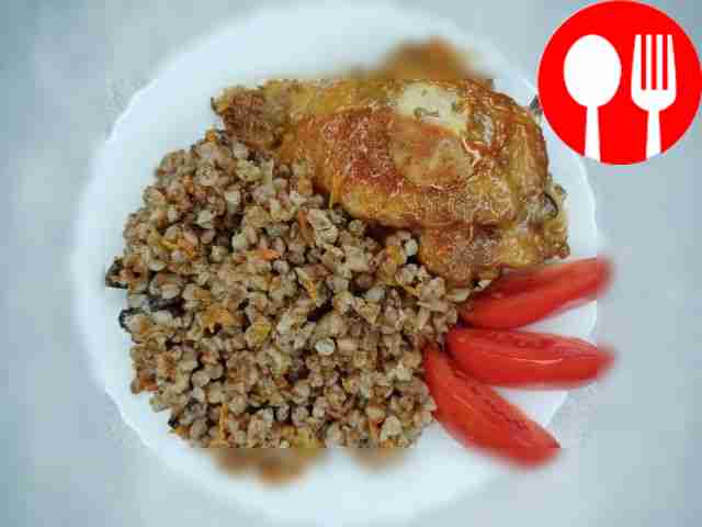 Популярная гречка с курицей