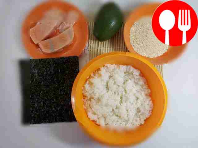 Wash the avocado with cold water, cut in half...