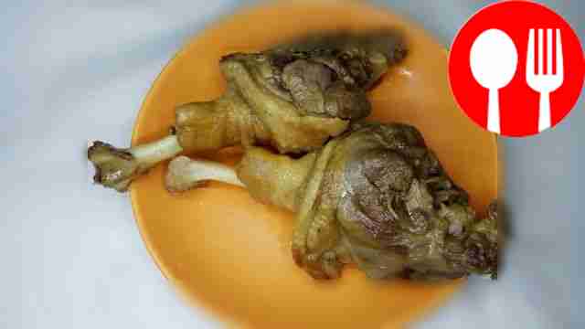 Healthy duck in a slow cooker