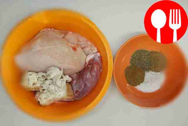 Wash the intestines thoroughly with cold water...