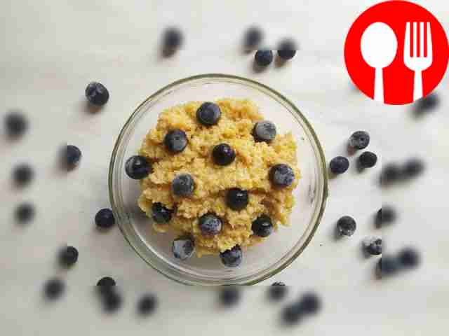 This porridge can be served with condensed...