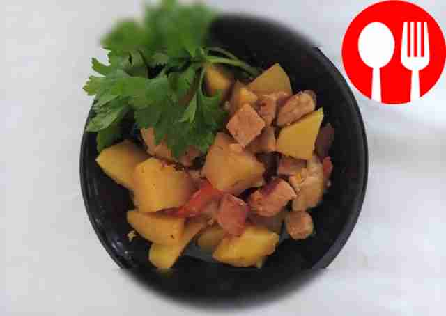 Country-style roast with pork