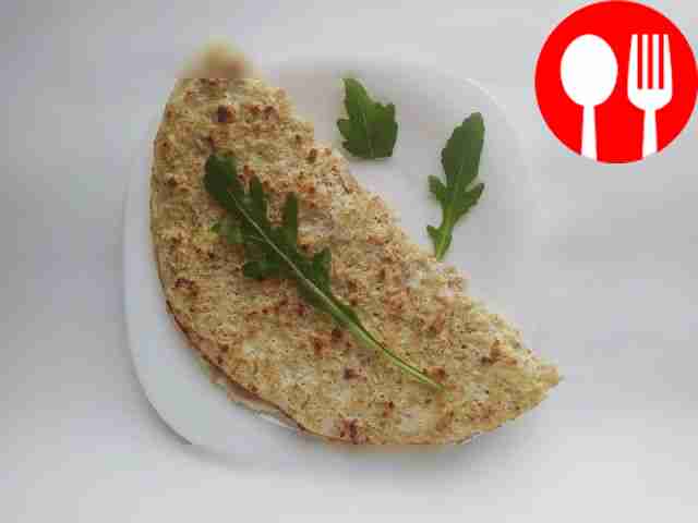 Oatmeal on kefir with cod liver