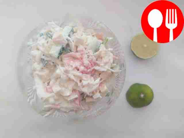 Serve on lettuce leaves and sprinkle with...