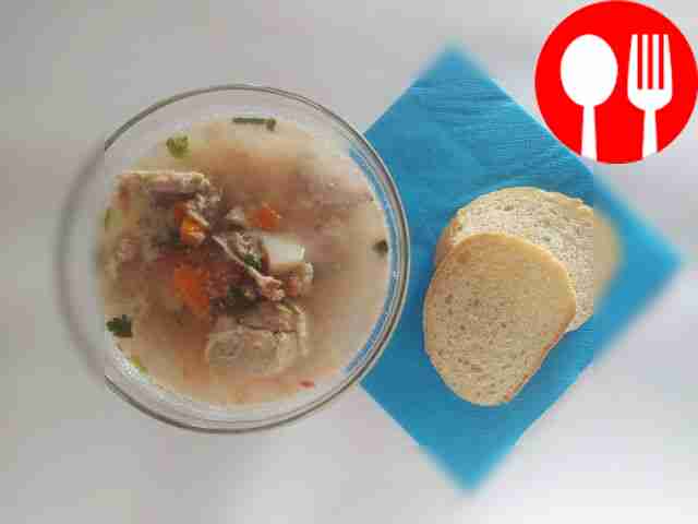 Hearty duck soup