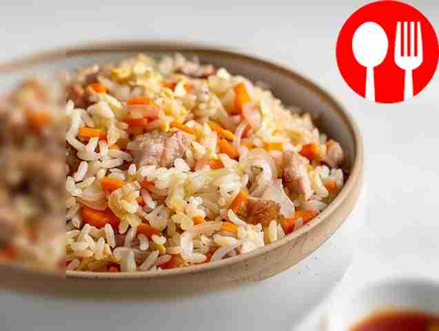 Восточный плов в рукаве