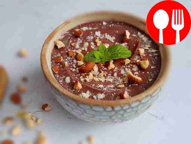 Легкое шоколадно-кофейное суфле