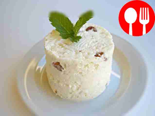 Низкокалорийное яблочно-творожное суфле в микроволновке Low-calorie apple-curd soufflé in the microwave