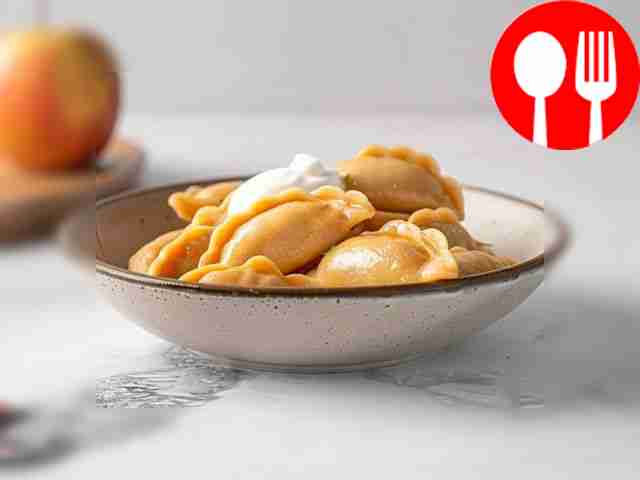 Juicy apple dumplings