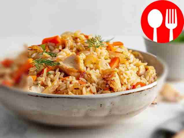 Узбекский плов в казане