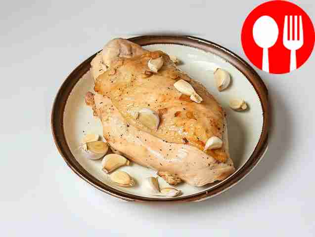 Chicken in a steamer