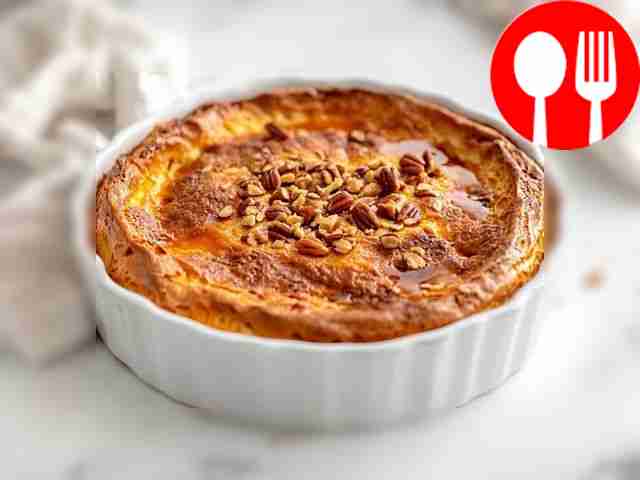 Аппетитное суфле с орехами Appetizing soufflé with nuts