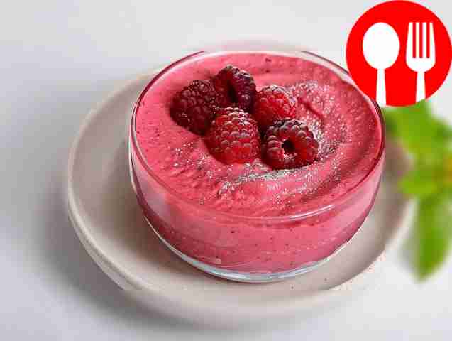 Airy berry mousse