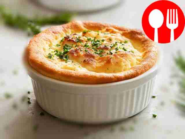 Изысканное суфле с семгой