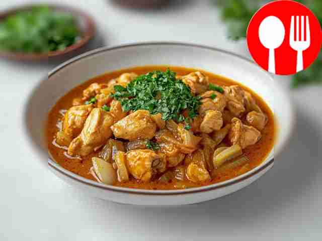 Карри из курицы на скорую руку