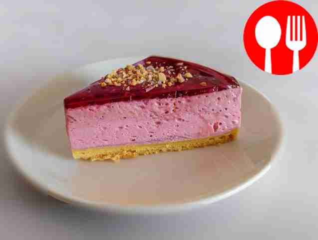 Малиновый торт-суфле