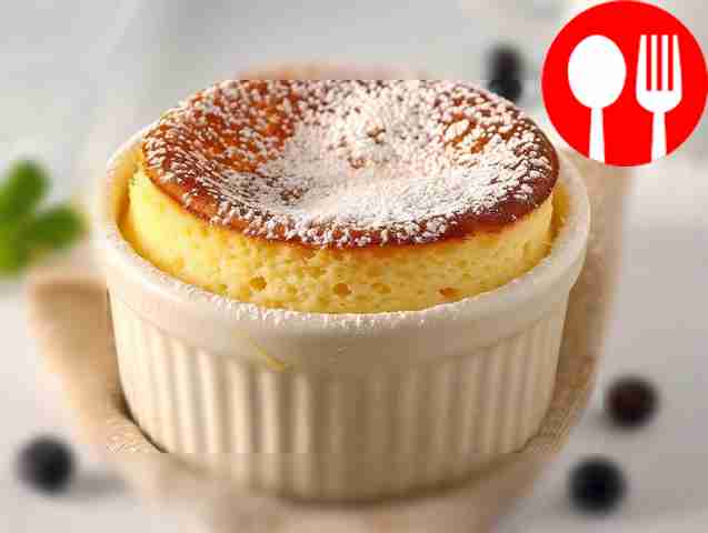 Нежное ванильное суфле Delicate vanilla soufflé