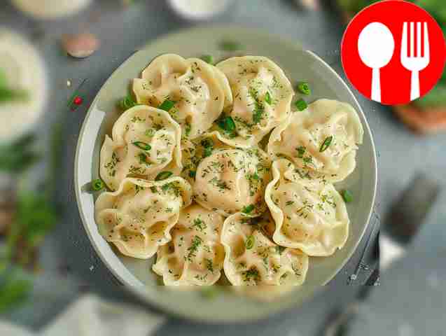 Диетические пельмени с кабачками