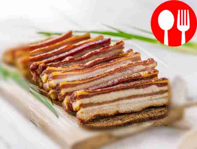 Tender homemade bacon