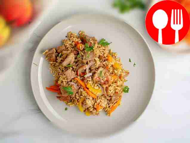 Старинный рецепт узбекского плова с айвой