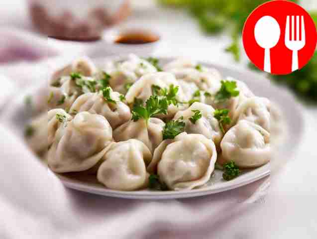 Dumplings with chicken and turkey