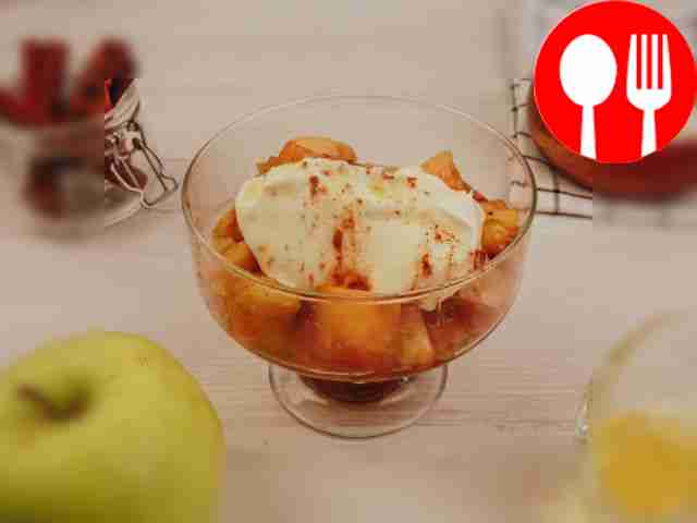 Pumpkin and apple dessert