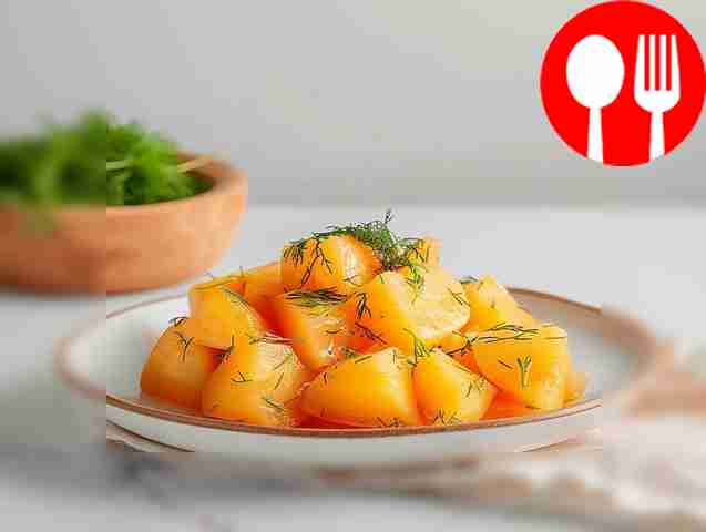 Молодой отварной картофель Young boiled potatoes