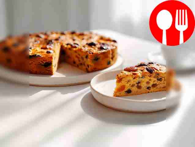 Пирог на завтрак с черносливом