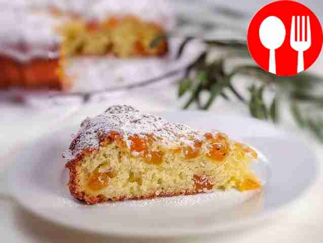 Healthy pie with sea buckthorn