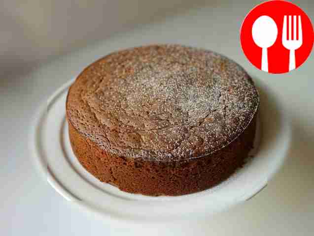 Пирог с сушеными яблоками