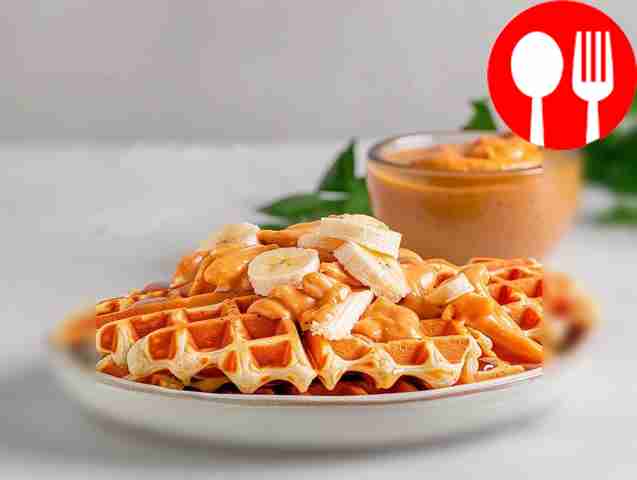 Венские вафли из овсянки