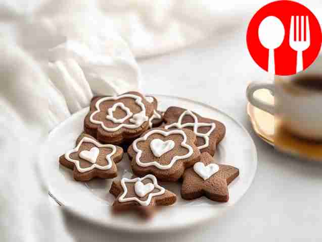 Праздничное печенье из ржаной муки