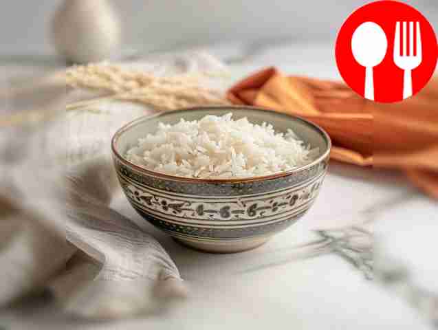 Crispy rice in the microwave