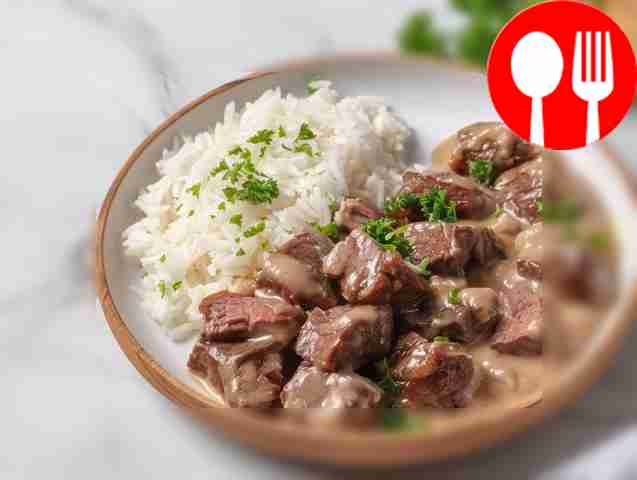 Говядина по-грузински в ореховом соусе