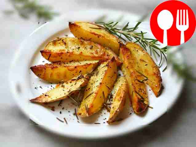 Запеченный картофель с розмарином