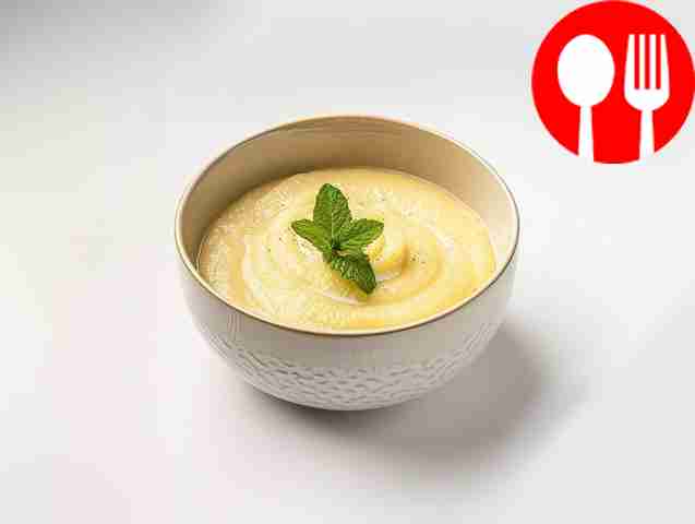 Вкусная каша из жареной манной крупы Delicious porridge made from fried semolina