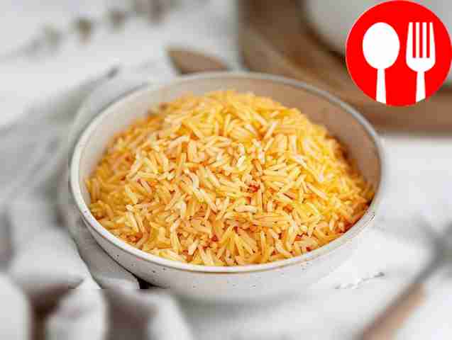 Delicious rice in the oven