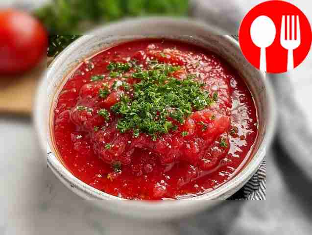 Classic satsebeli sauce with cilantro