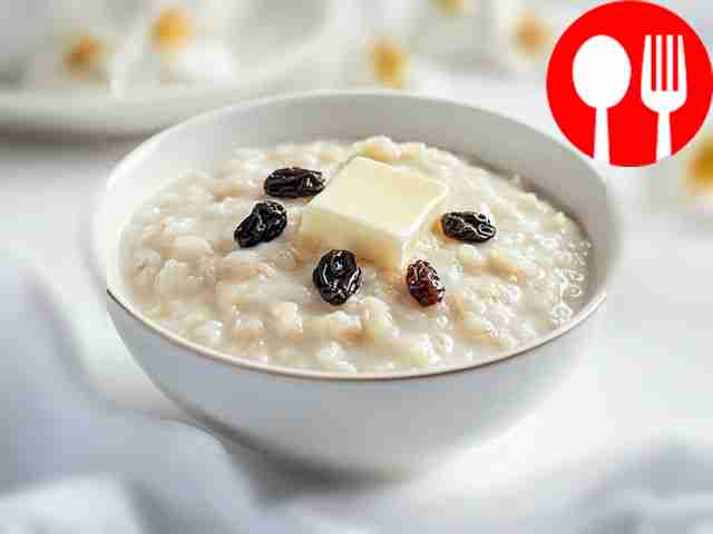 Молочная рисовая каша в микроволновой печи Milk rice porridge in the microwave