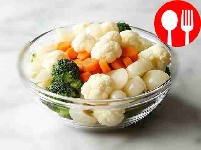 Овощи в микроволновке