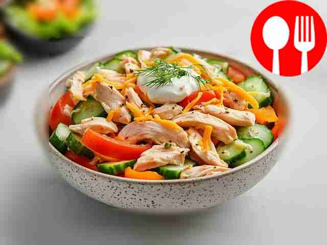 Healthy chicken salad