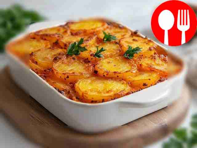 Постная картошка с рыбными консервами в томатном соусе Lenten potatoes with canned fish in tomato sauce