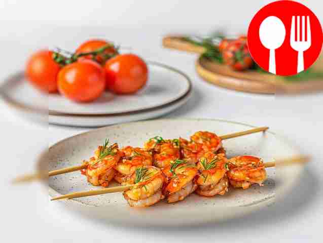 Thai shrimp skewers