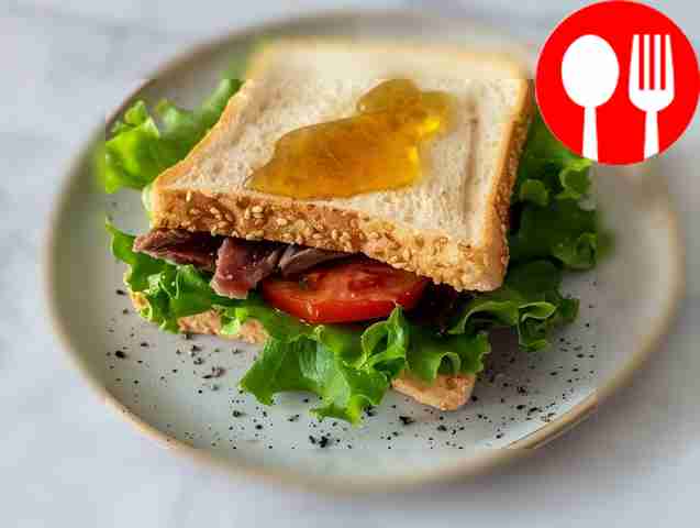 Crispy Honey Jerky Sandwich