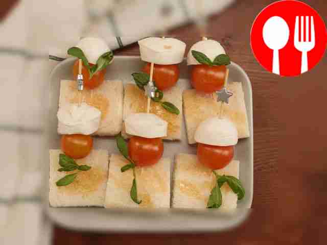 Канапе с сыром