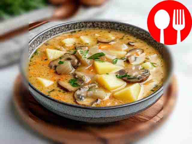 Грибной суп из маслят