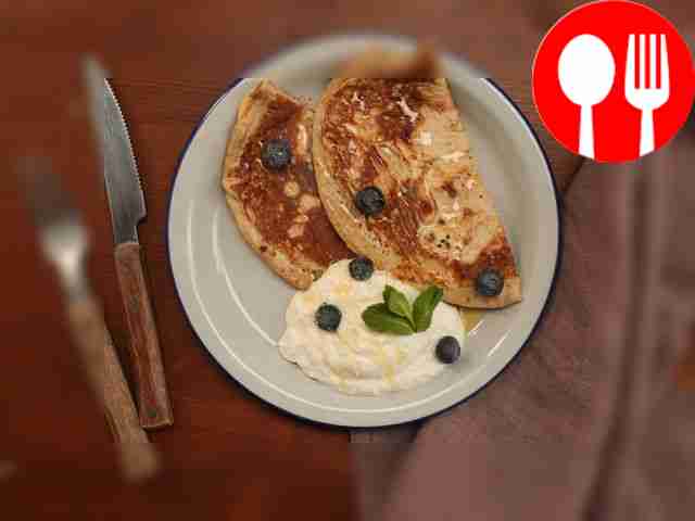 Лепешки на кефире