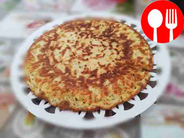 Cheese flatbread for breakfast