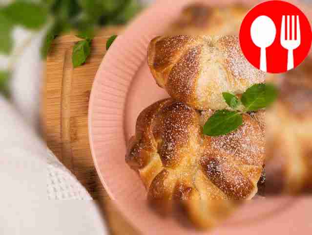 Булочки-улитки с творогом